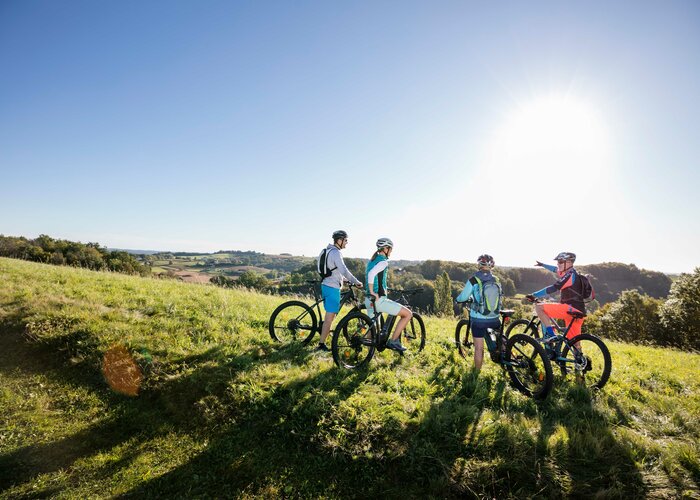 Biken im Hügelland | © Thermen- & Vulkanland | Harald Eisenberger