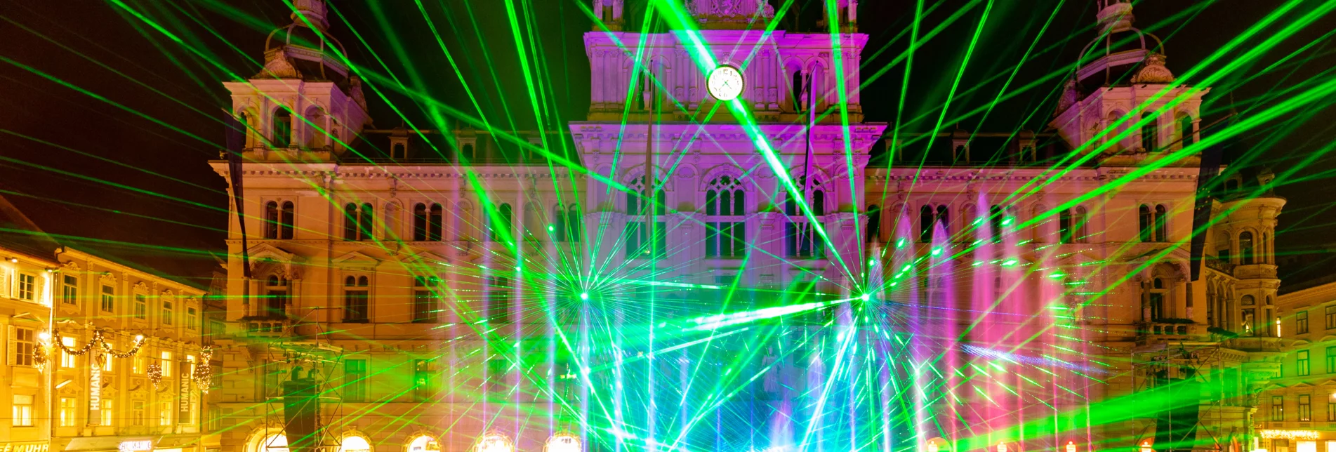 Silvesterspektakel am Grazer Hauptplatz | © Graz Tourismus | Harry Schiffer