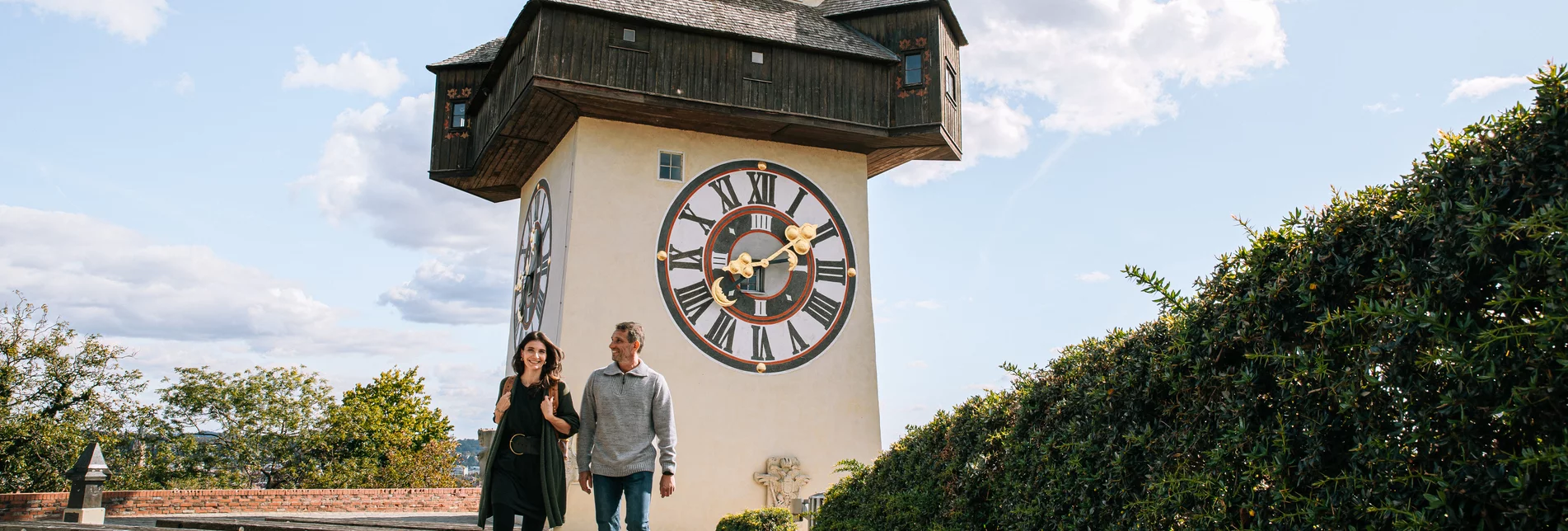 Beim Uhrturm am Schlossberg | © Graz Tourismus