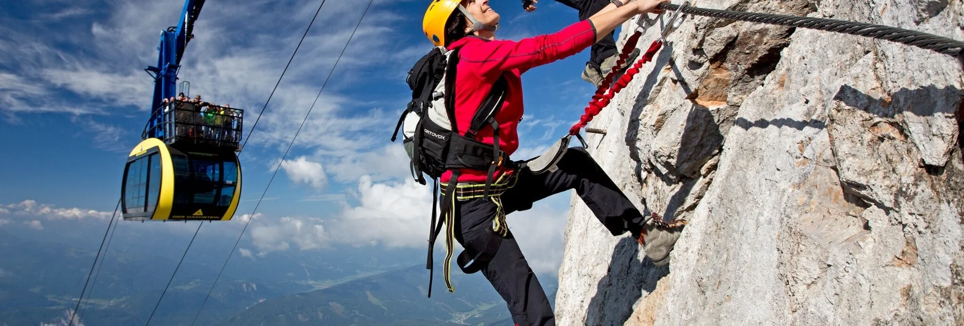 Klettersteig Sky Walk Klettersteig - Touren-Impression #1 | © Erlebnisregion Schladming-Dachstein