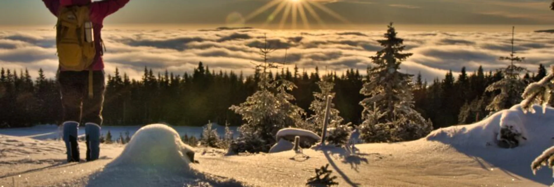 Winter Hiking Winter solstice tour Teufelstein, Fischbach - Touren-Impression #1 | © Weges OG