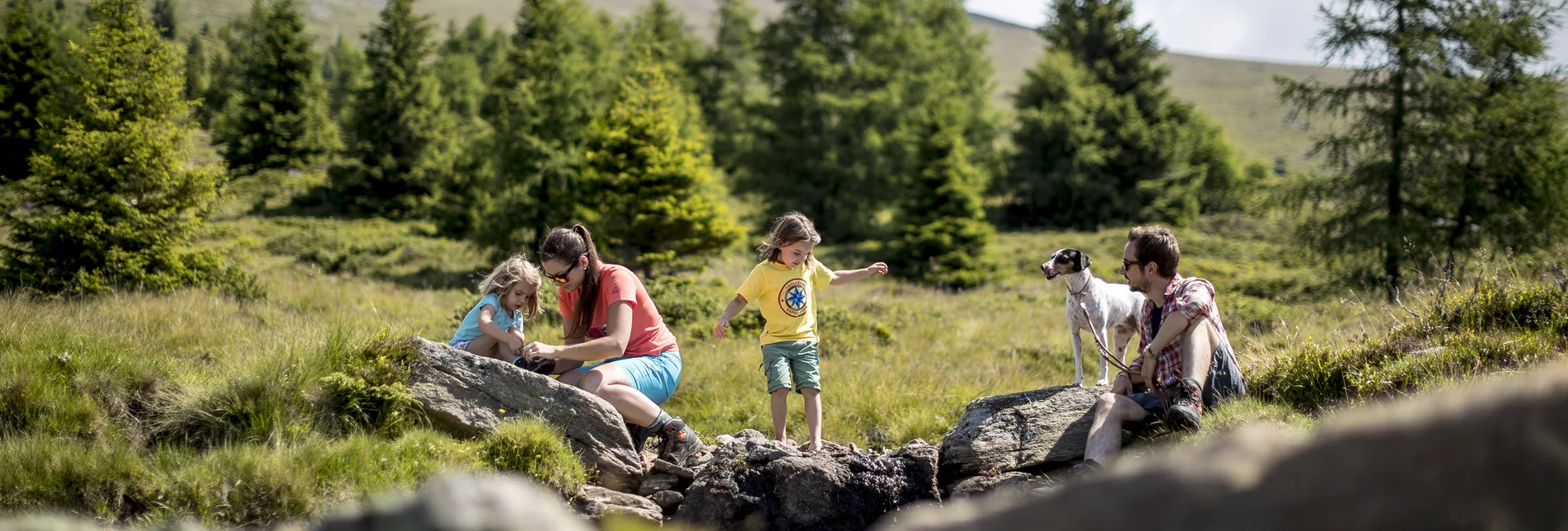 Familienurlaub mit Hund am Zirbitzkogel | © STG | Tom Lamm