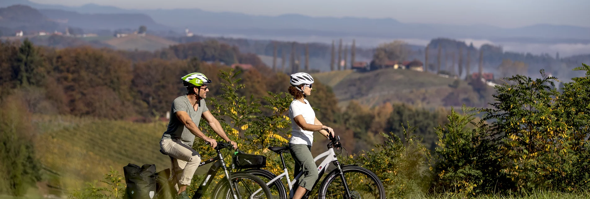 PackageWeinland Steiermark Radtour - 8 Tage - Rundreise 6 Etappen ab/bis Graz