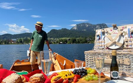 Plätten Breakfast, Altaussee, Sandling | © Altaussee Schifffahrt