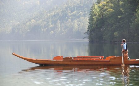 Buch&Boot, Altaussee, Plätte | © Boote Salzkammergut