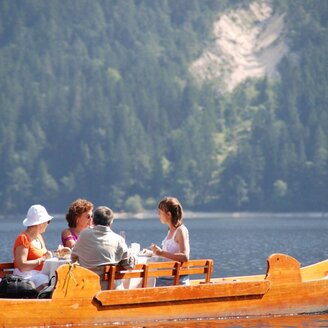 Buch&Boot, Altaussee, Plätten Trip | © Boote Salzkammergut