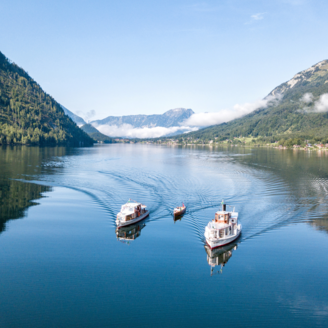 Shipping Grundlsee, Grundlsee, fleet | © Schifffahrt Grundlsee/Andreas Syen