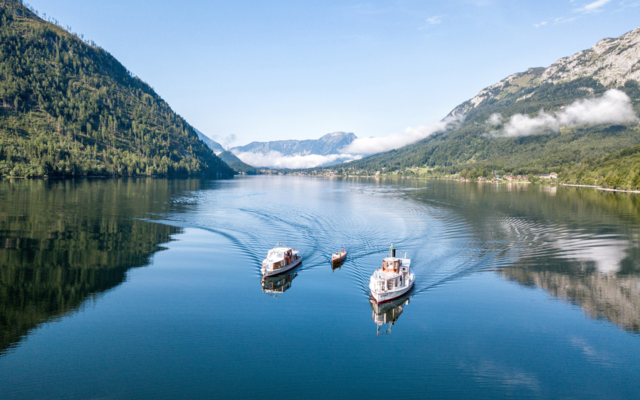 Shipping Grundlsee, Grundlsee, fleet | © Schifffahrt Grundlsee/Andreas Syen