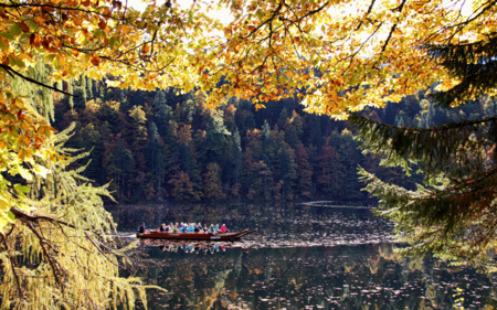 Shipping Grundlsee, Grundlsee, Plätte Toplitzsee | © Schifffahrt Grundlsee/Astrid Eder