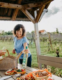 Picnic in the Bergstadl Bad Waltersdorf vineyard | © Bergstadl GmbH & Co KG | Mias Photo Art | © Bergstadl GmbH & Co KG