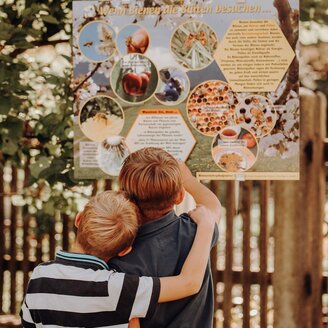 Bienenlehrpfad Kinder | © GenussReich