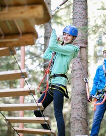 Almerlebnispark_High-Rope-Course_Eastern Styria | © AlmErlebnispark Teichalm | Harald Eisenberger | © AlmErlebnispark Teichalm