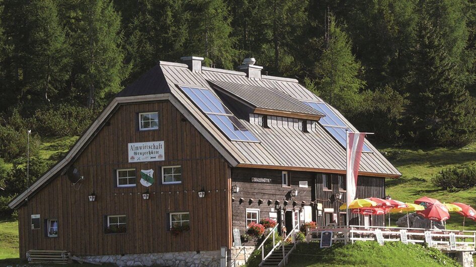 Grazerhütte im Sommer, Tauplitzalm | © Grazerhütte