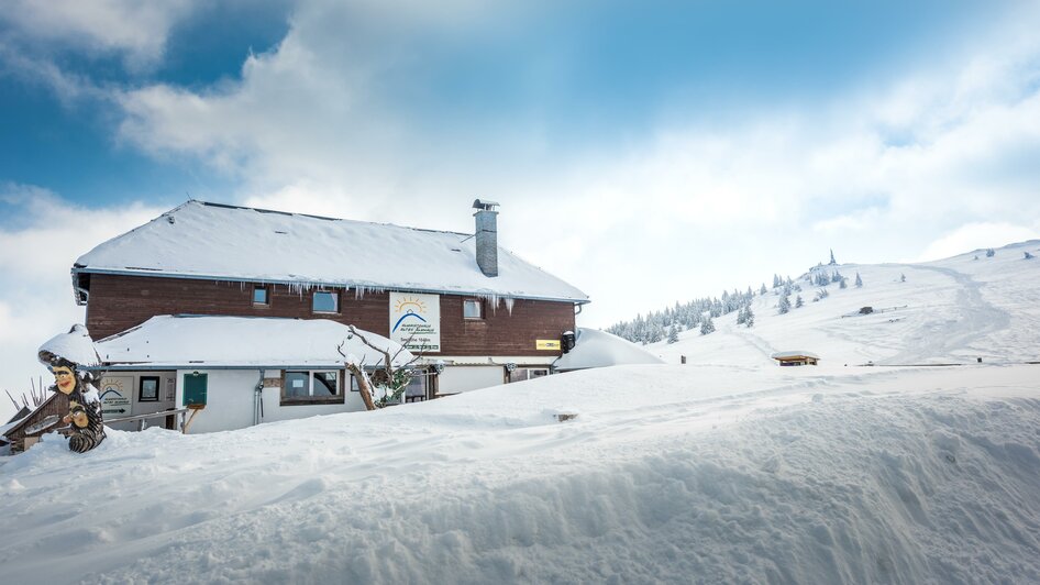 Altes Almhaus_Winter 1 | © Die Abbilderei