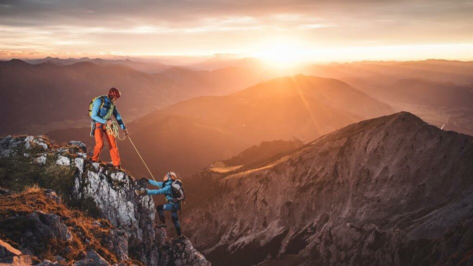 Unvergessliche Bergmomente im Gesäuse | © Stefan Leitner