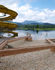 Badesee Passail_Wasserspielplatz_Oststeiermark | © Freizeitzentrum Passail | Markgemeinde Passail | © Freizeitzentrum Passail