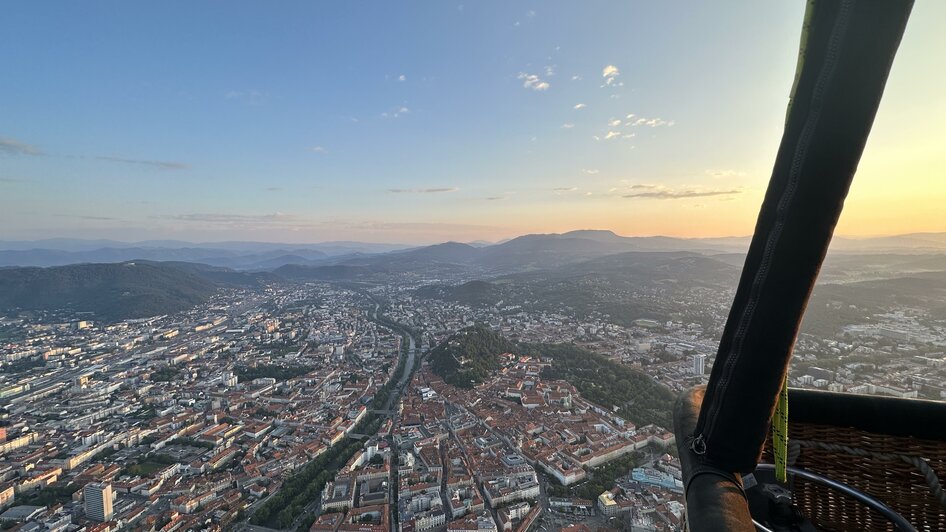 Ballonfahrt über Graz