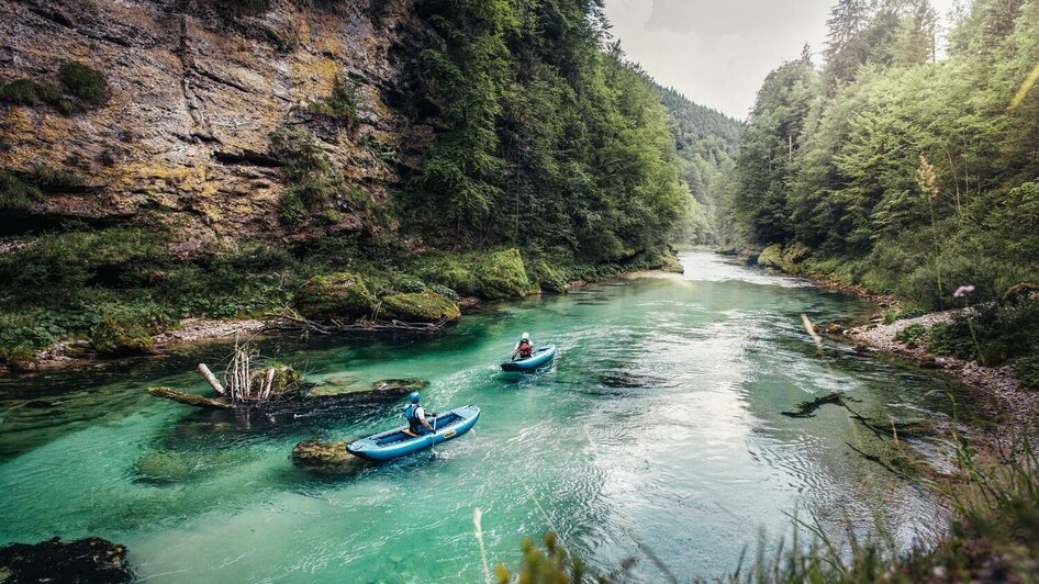 Auf der grünen Salza | © Stefan Leitner