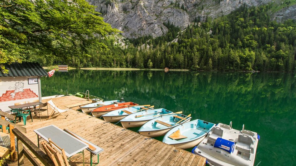 Bootsverleih Leopoldsteinersee | © Max Spinger