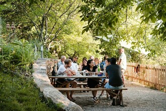 Buschenschank Schmallegger_Garten_Oststeiermark | © Familie Schmallegger