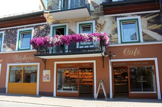 Café Bäckerei Schlögel, Bad Aussee, Außenansicht | © TVB Ausseerland - Salzkammergut_Viola Lechner