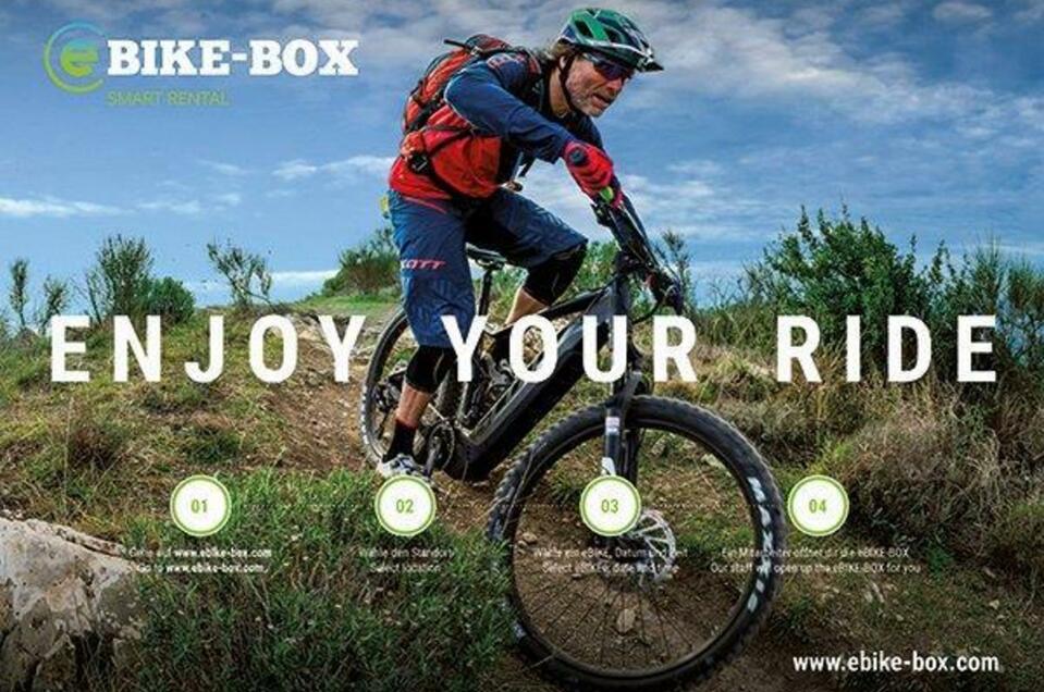 E-Bike Verleih Sabathihof - Impression #1 | © E-Bike Box |  Sabathihof Dillinger