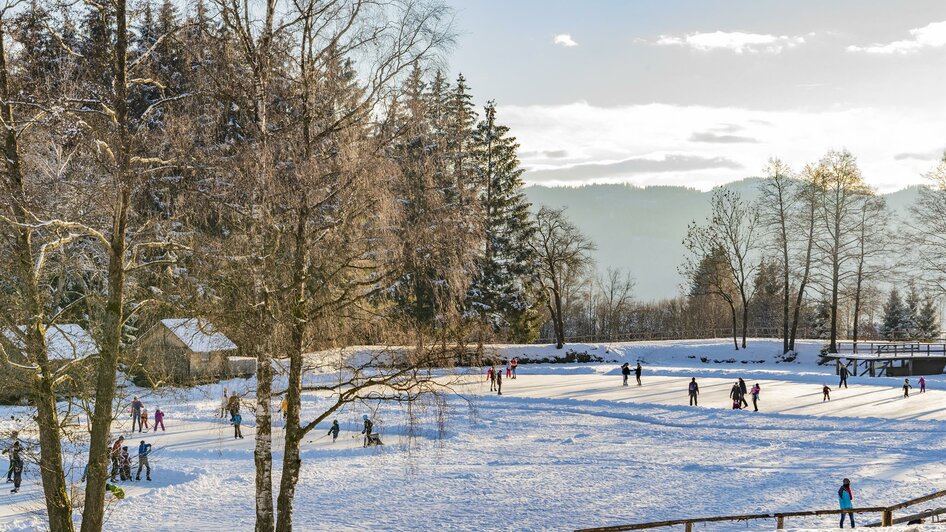 Weiermoarteich-Eislaufen1-Murtal-Steiermark | © Erlebnisregion Murtal