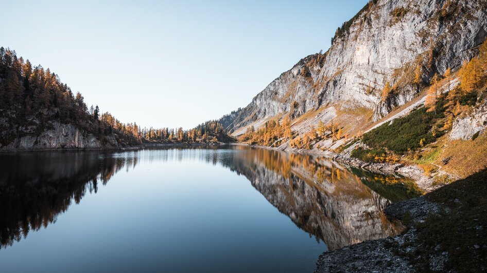 Lahngangsee im Herbst | © TVB Ausseerland Salzkammergut_Karl Steinegger