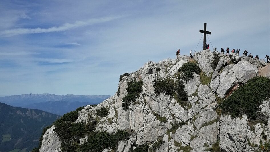 Hochlantsch_Gipfelkreuz_Oststeiermark_Chiara Raith | © Tourismusverband Oststeiermark