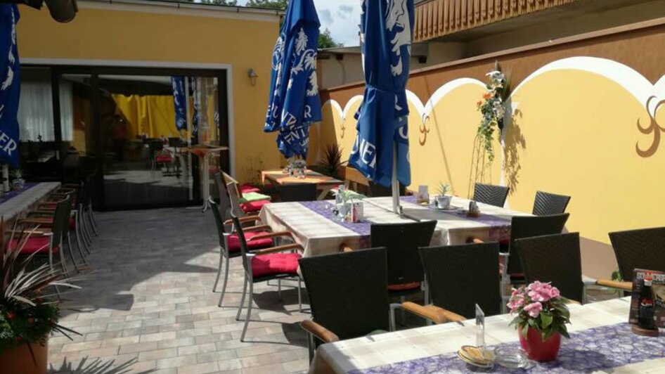 GasthausOrtner-Terrasse-Murtal-Steiermark | © Gasthaus Ortner