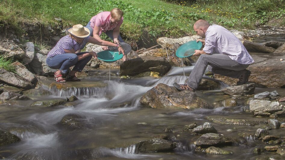 Goldwaschanlage-Goldwaschen-Murtal-Steiermark | © Erlebnisregion Murtal