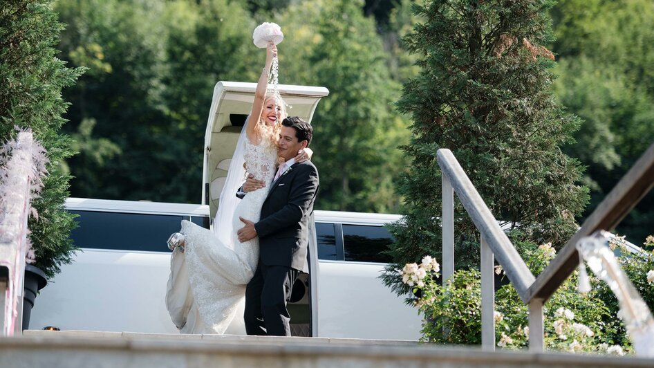 Georgiberg Hochzeit Braut | © Weingut Georgiberg