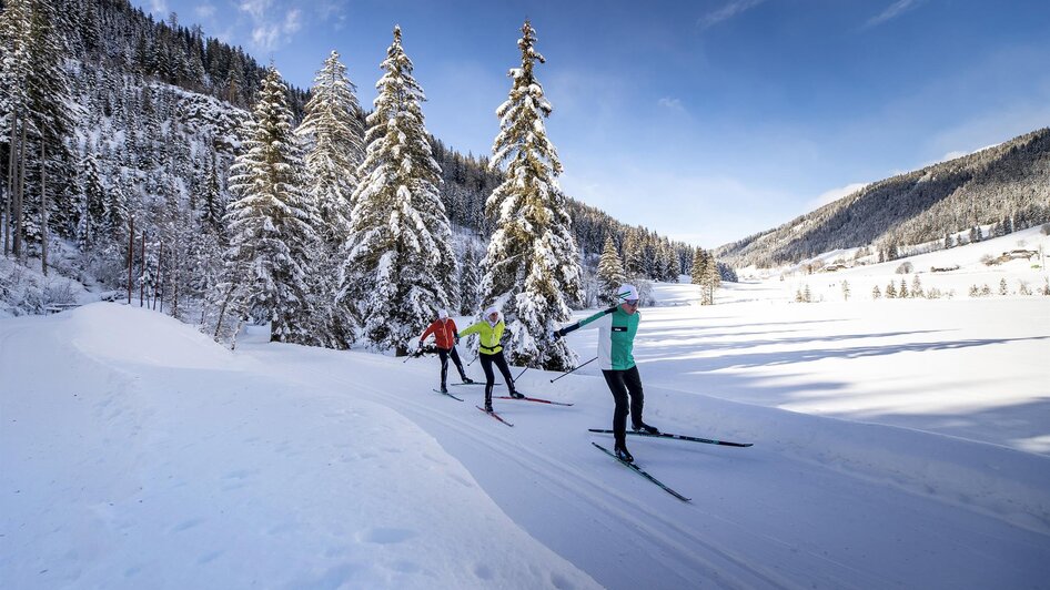 Langlaufen auf der Prebersee Höhenloipe