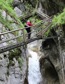 Bärenschützklamm_Weg_Oststeiermark | © Tourismusverband Oststeiermark | Christine Pollhammer | © Tourismusverband Oststeiermark