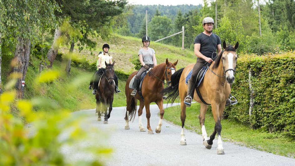 Reiten beim Hotel Muhr_Reiter_Oststeiermark | © Hotel Muhr