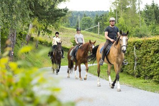 Horseback riding at the Hotel Muhr_Rider_Eastern Styria | © Hotel Muhr