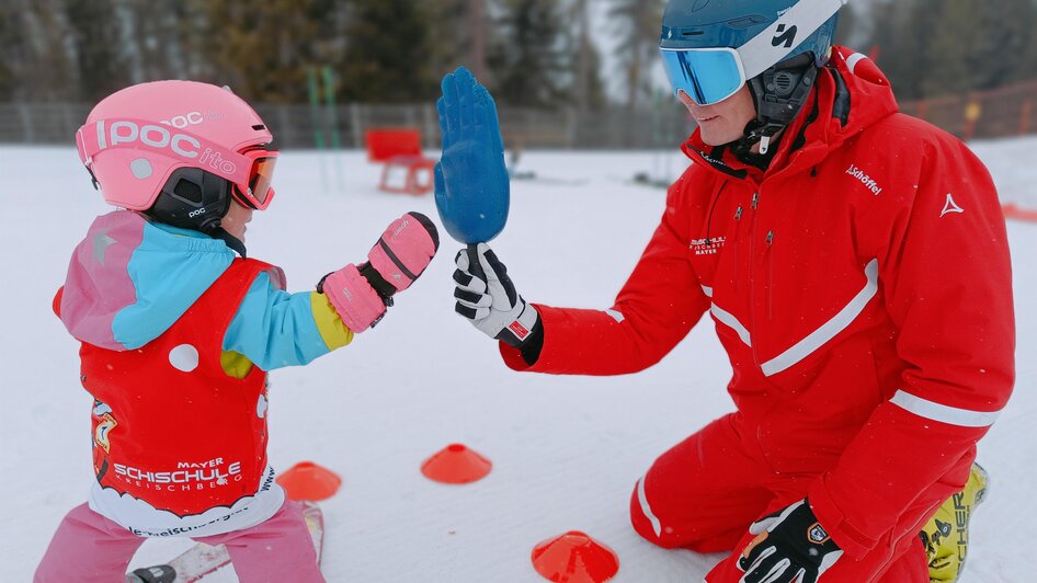 Skifahren mit Kindern