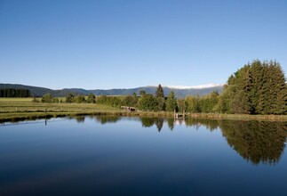 Sportfischen mit Blick auf den Zirbitzkogel