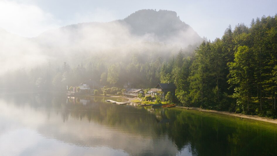 Altaussee_Drohne_highres5 | © Strandcafe Hideaways Altaussee www.strandcafe.at