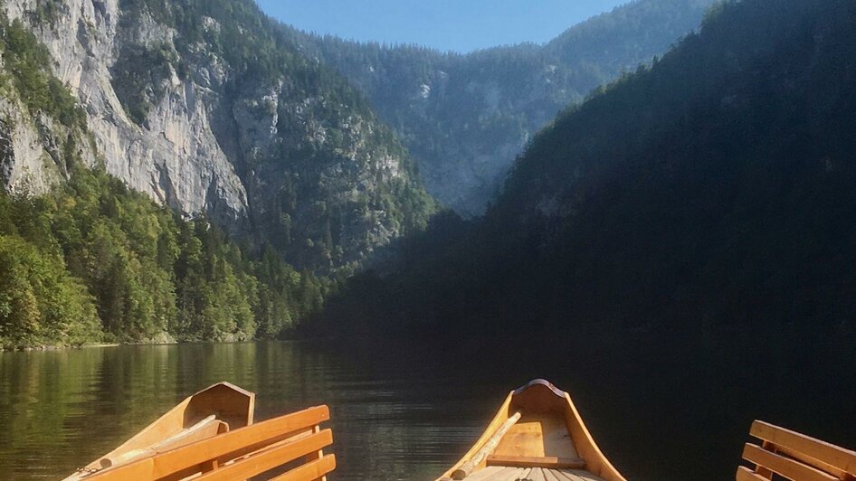 Toplitzsee, Grundlsee, Plätte | © Waltraud Loitzl