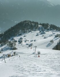 Blick von der Schönleiten auf den Almboden