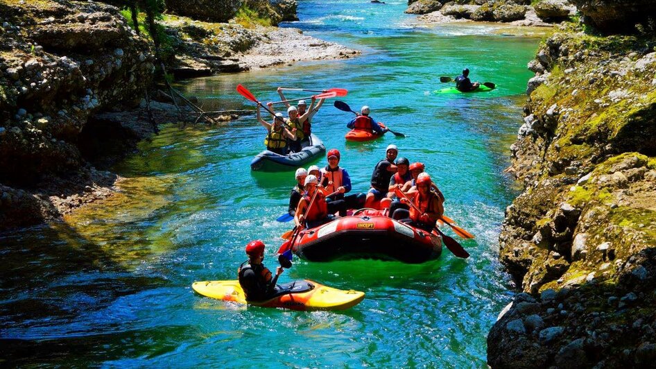 Raftingtour auf der Salza | © Christian Ehgartner