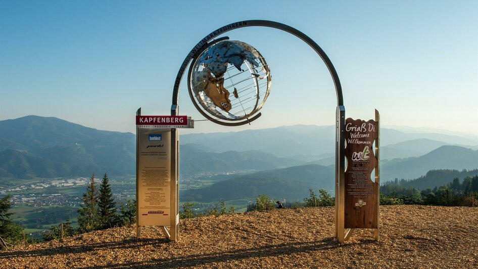 Tor der Weltmarktführer beim Rührerbauer/Bründlweg | © TV Kapfenberg