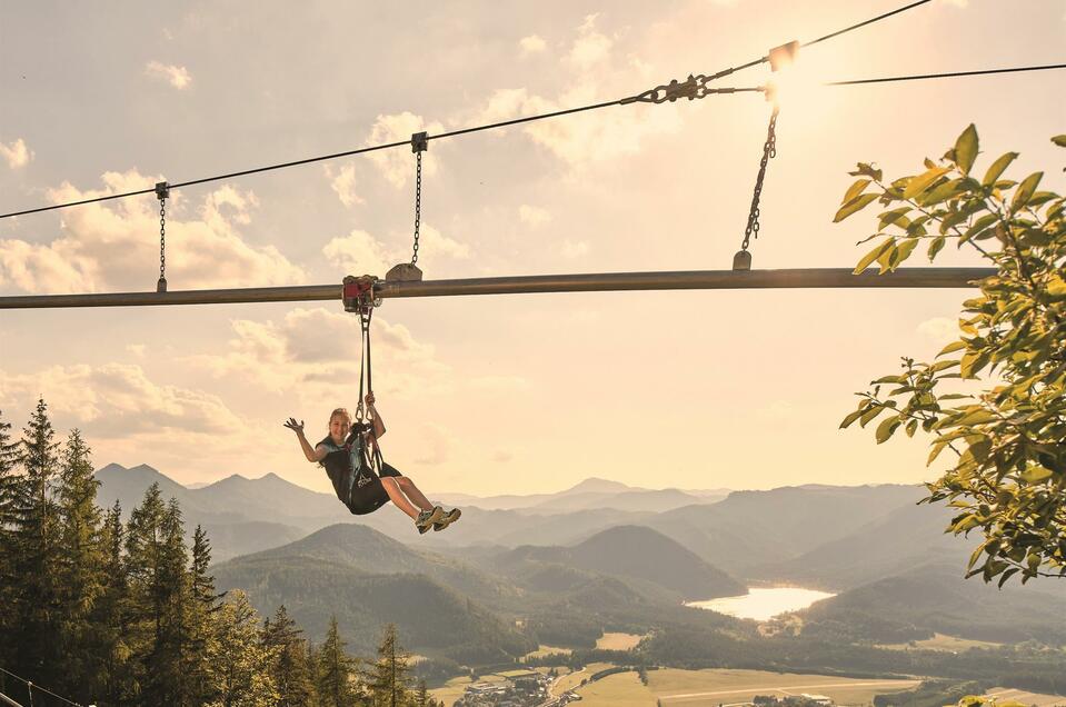 Wald8erbahn "Flylinas Hexenflug" auf der Mariazeller Bürgeralpe - Impression #1 | © Mariazeller Bürgeralpe | Rudy Dellinger