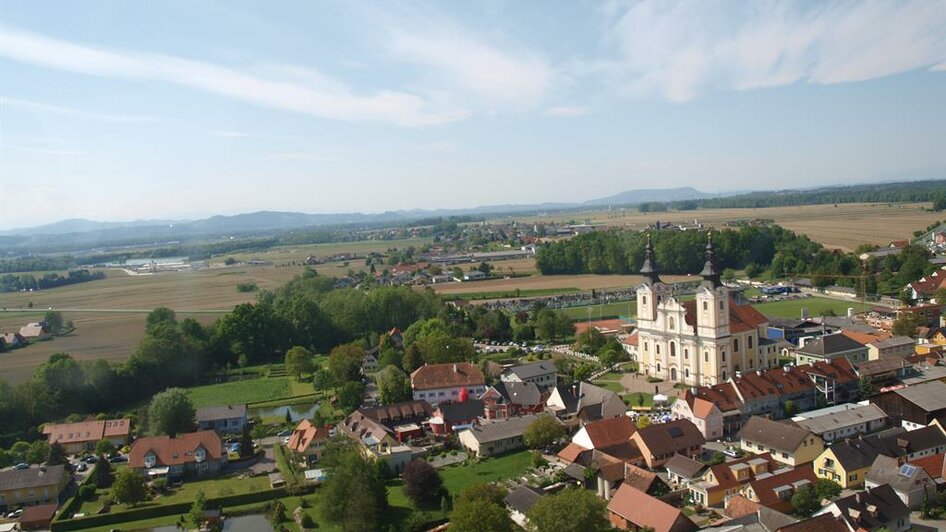 Wallfahrtskirche St. Veit von oben | © Andreas Ruckenstuhl