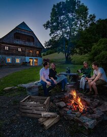 Adelwöhrer-Lagerfeuer-Murtal-Steiermark | © Biobauernhof Adelwöhrer | © Biobauernhof Adelwöhrer