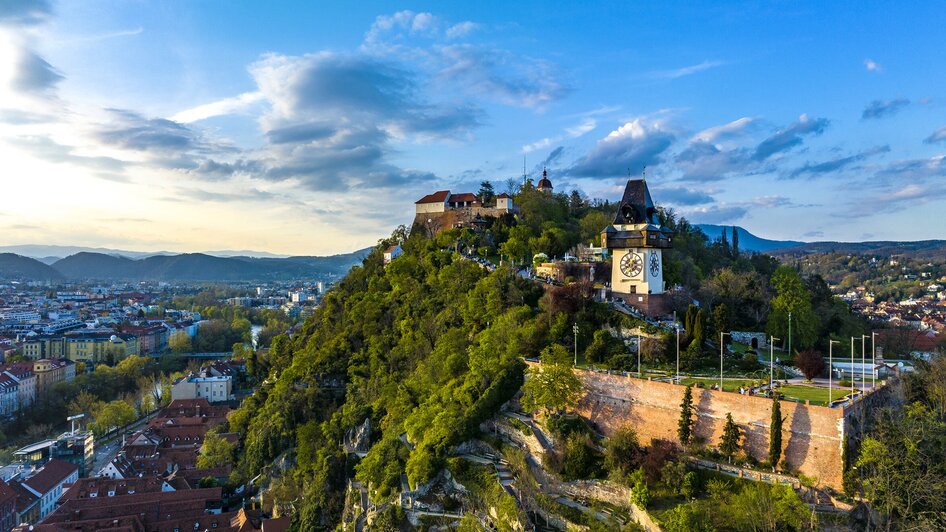 Schlossberg in Graz | © Graz Tourismus - eibl