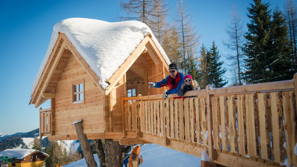 Verschaffe dir einen Überblick über das gallische Skidorf!