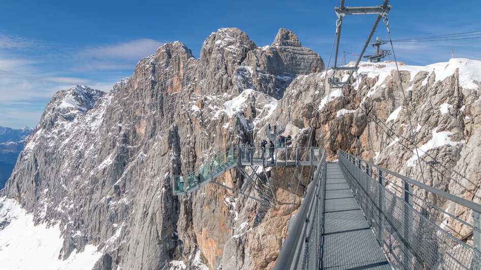 Treppe ins Nichts am Dachstein | © Alexander Klünsner